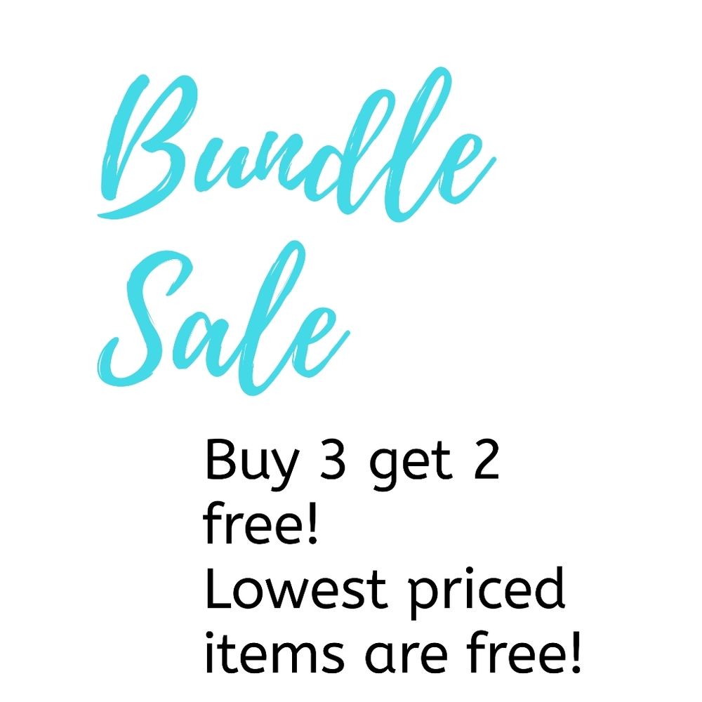 Getting rid of everything!! Buy 3 items get 2 free